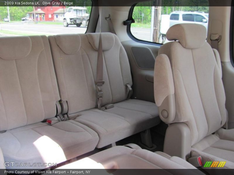 Olive Gray / Beige 2009 Kia Sedona LX