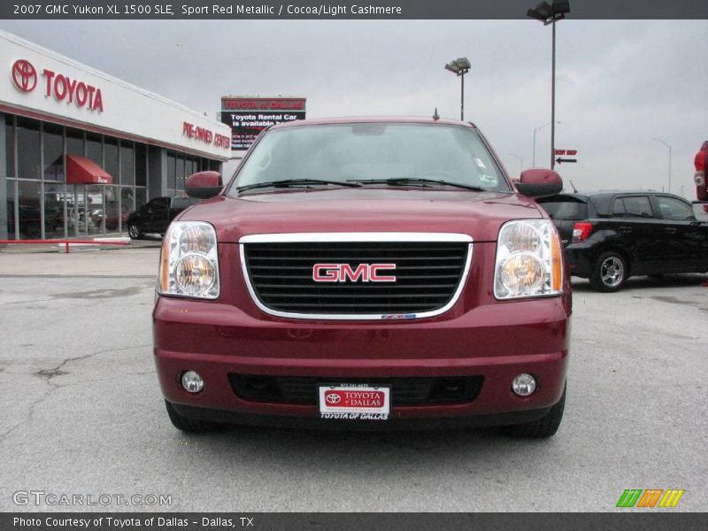 Sport Red Metallic / Cocoa/Light Cashmere 2007 GMC Yukon XL 1500 SLE