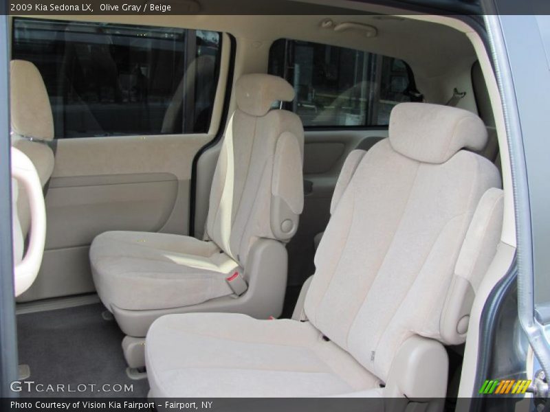 Olive Gray / Beige 2009 Kia Sedona LX