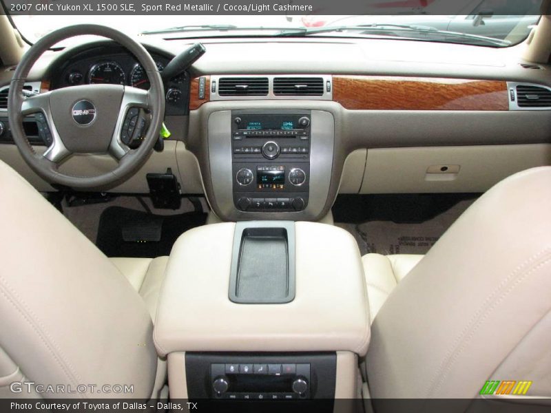 Sport Red Metallic / Cocoa/Light Cashmere 2007 GMC Yukon XL 1500 SLE