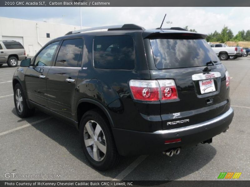Carbon Black Metallic / Cashmere 2010 GMC Acadia SLT