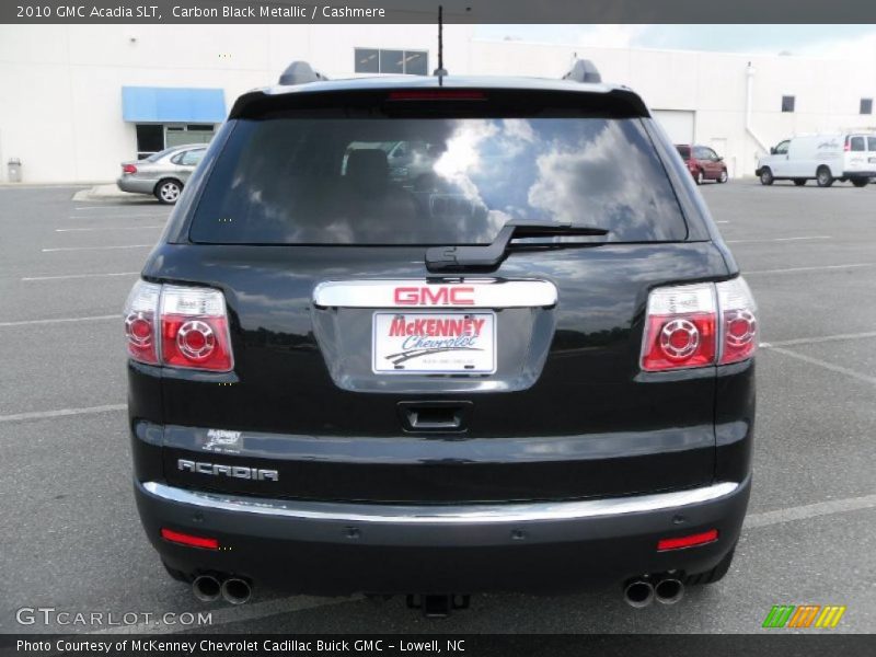 Carbon Black Metallic / Cashmere 2010 GMC Acadia SLT