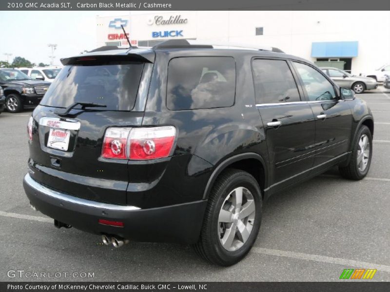 Carbon Black Metallic / Cashmere 2010 GMC Acadia SLT