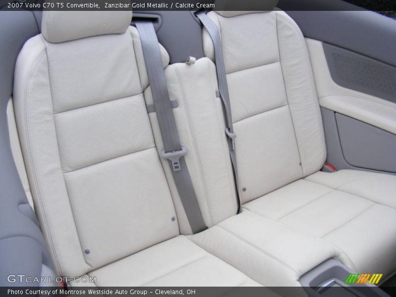 Zanzibar Gold Metallic / Calcite Cream 2007 Volvo C70 T5 Convertible