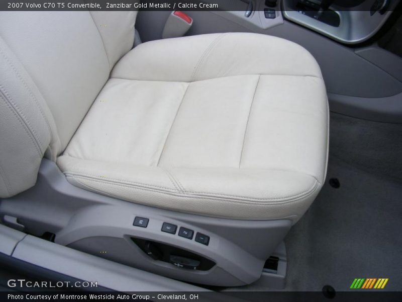 Zanzibar Gold Metallic / Calcite Cream 2007 Volvo C70 T5 Convertible