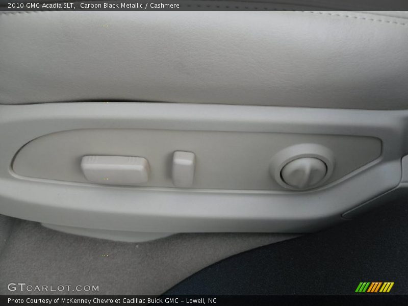 Carbon Black Metallic / Cashmere 2010 GMC Acadia SLT