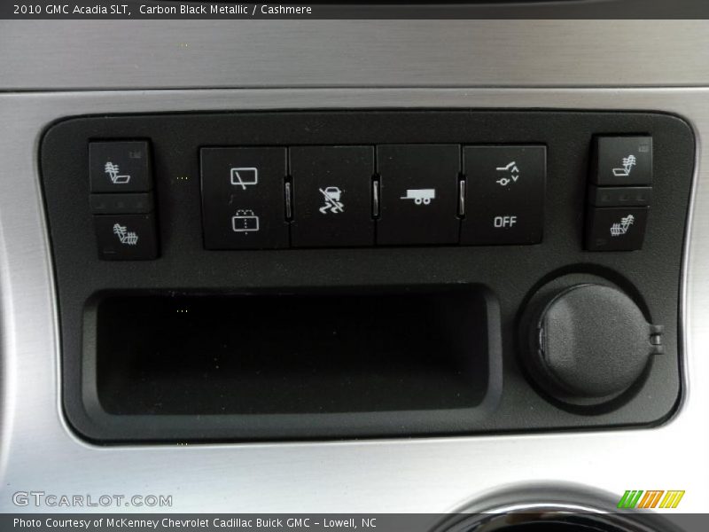 Carbon Black Metallic / Cashmere 2010 GMC Acadia SLT