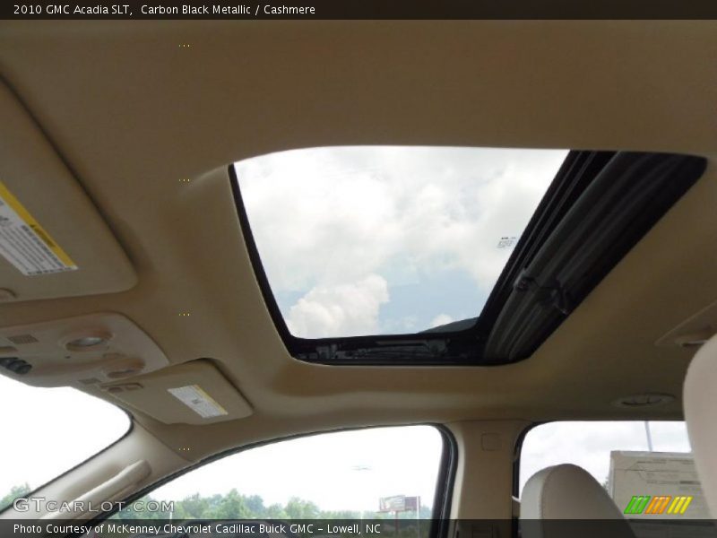 Carbon Black Metallic / Cashmere 2010 GMC Acadia SLT