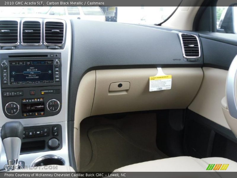 Carbon Black Metallic / Cashmere 2010 GMC Acadia SLT