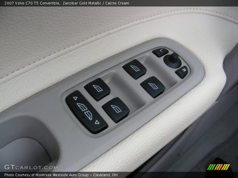 Zanzibar Gold Metallic / Calcite Cream 2007 Volvo C70 T5 Convertible