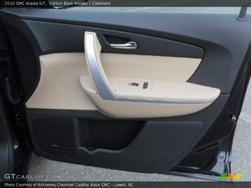 Carbon Black Metallic / Cashmere 2010 GMC Acadia SLT