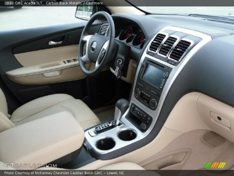 Carbon Black Metallic / Cashmere 2010 GMC Acadia SLT