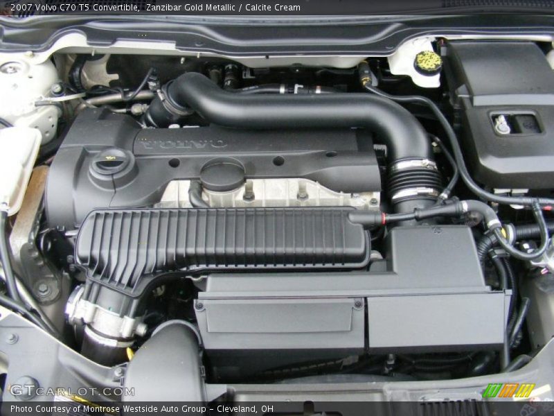 Zanzibar Gold Metallic / Calcite Cream 2007 Volvo C70 T5 Convertible