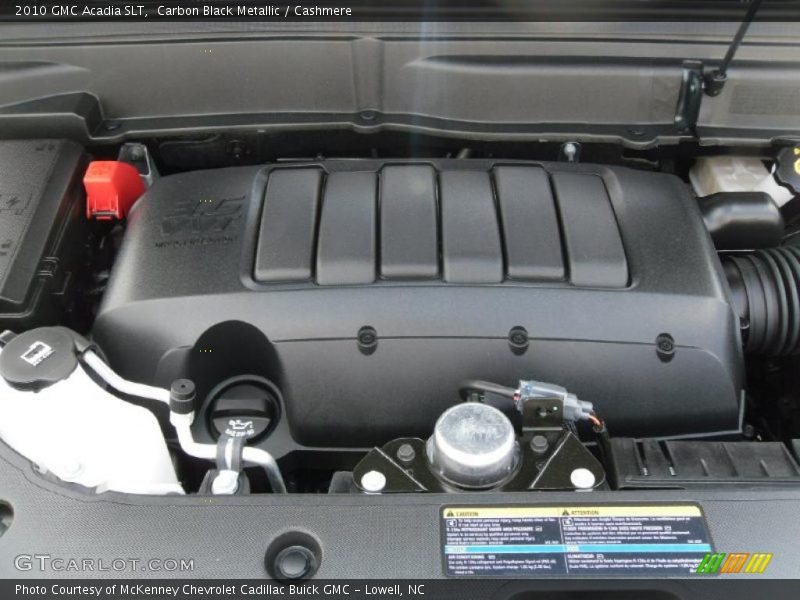 Carbon Black Metallic / Cashmere 2010 GMC Acadia SLT