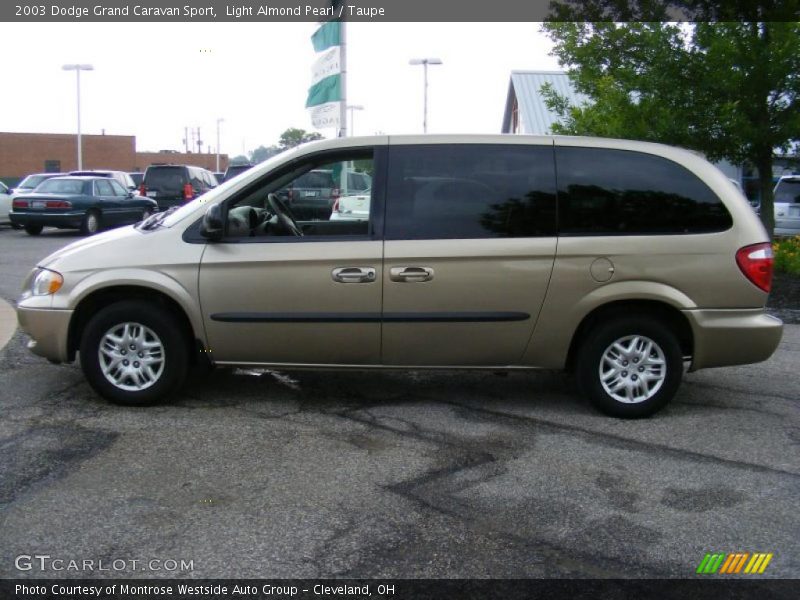 Light Almond Pearl / Taupe 2003 Dodge Grand Caravan Sport