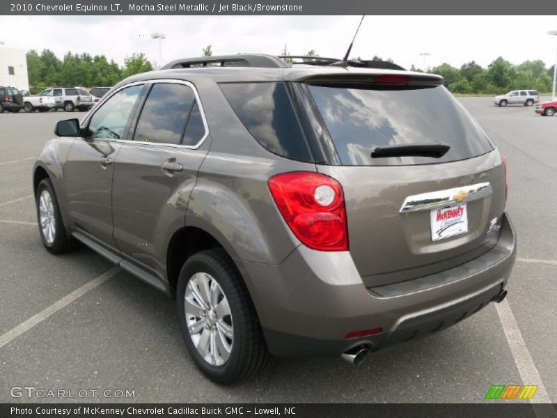 Mocha Steel Metallic / Jet Black/Brownstone 2010 Chevrolet Equinox LT