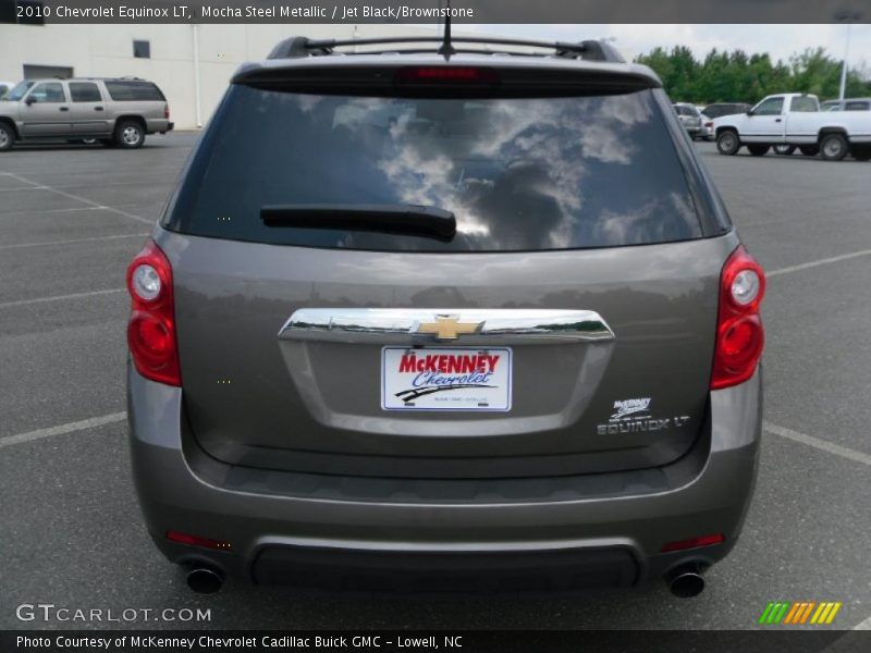 Mocha Steel Metallic / Jet Black/Brownstone 2010 Chevrolet Equinox LT