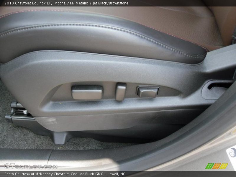 Mocha Steel Metallic / Jet Black/Brownstone 2010 Chevrolet Equinox LT