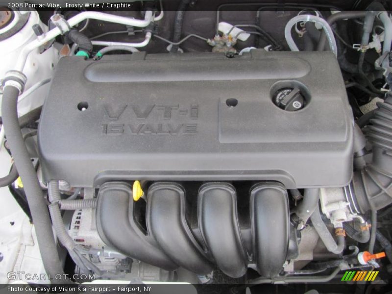 Frosty White / Graphite 2008 Pontiac Vibe