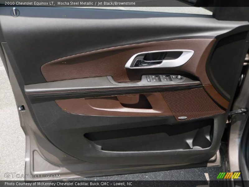 Mocha Steel Metallic / Jet Black/Brownstone 2010 Chevrolet Equinox LT