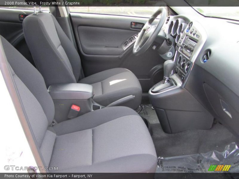 Frosty White / Graphite 2008 Pontiac Vibe
