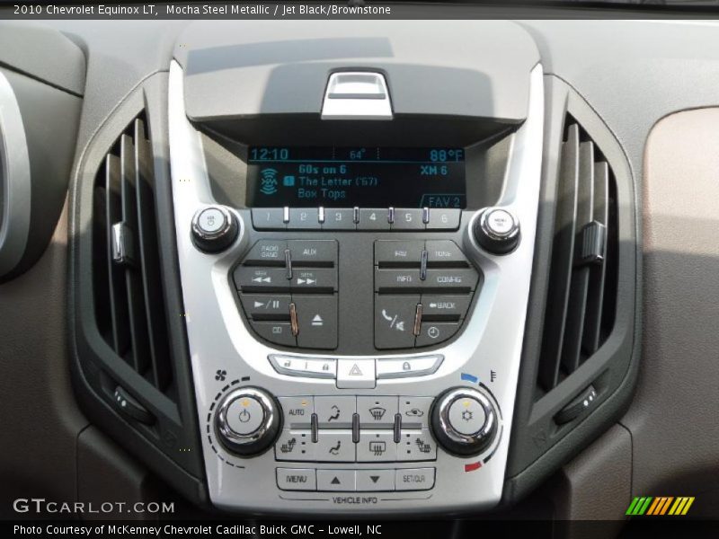 Mocha Steel Metallic / Jet Black/Brownstone 2010 Chevrolet Equinox LT