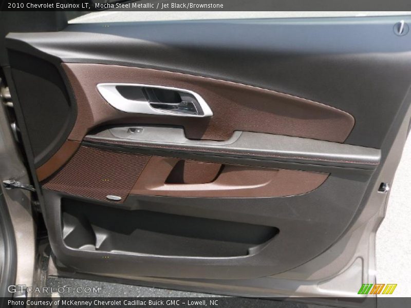 Mocha Steel Metallic / Jet Black/Brownstone 2010 Chevrolet Equinox LT