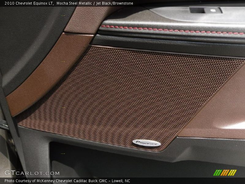Mocha Steel Metallic / Jet Black/Brownstone 2010 Chevrolet Equinox LT