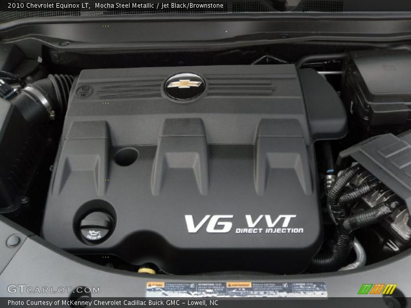 Mocha Steel Metallic / Jet Black/Brownstone 2010 Chevrolet Equinox LT