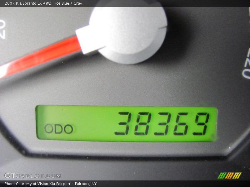 Ice Blue / Gray 2007 Kia Sorento LX 4WD