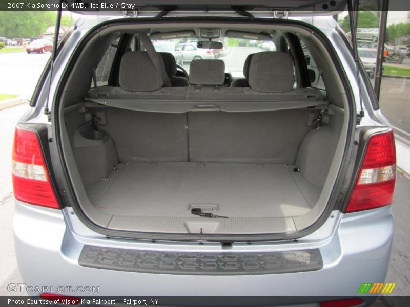 Ice Blue / Gray 2007 Kia Sorento LX 4WD