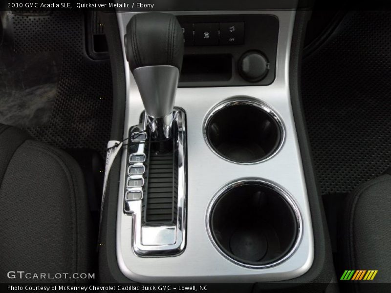Quicksilver Metallic / Ebony 2010 GMC Acadia SLE