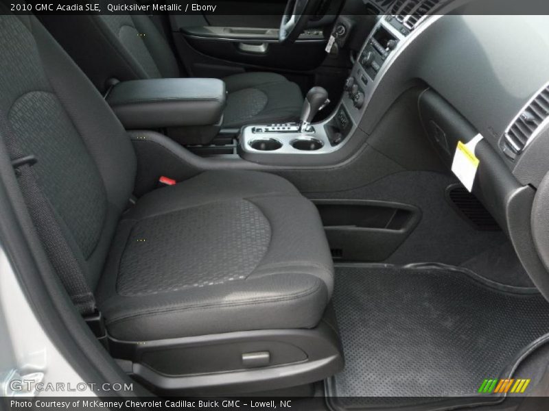 Quicksilver Metallic / Ebony 2010 GMC Acadia SLE
