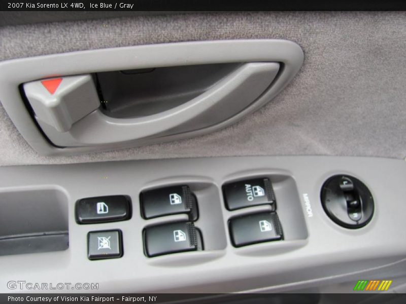 Ice Blue / Gray 2007 Kia Sorento LX 4WD