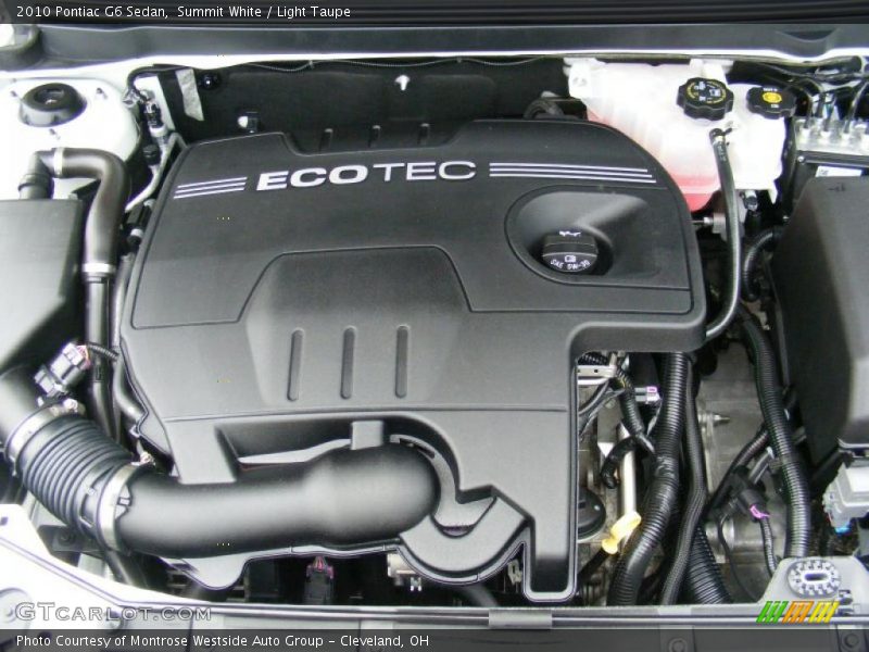 Summit White / Light Taupe 2010 Pontiac G6 Sedan