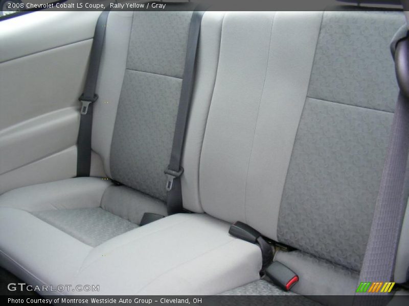Rally Yellow / Gray 2008 Chevrolet Cobalt LS Coupe