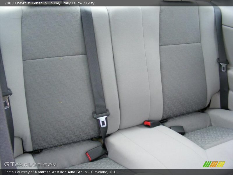 Rally Yellow / Gray 2008 Chevrolet Cobalt LS Coupe