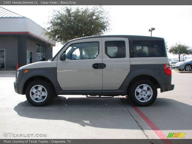 Cargo Khaki / Black/Gray 2005 Honda Element LX