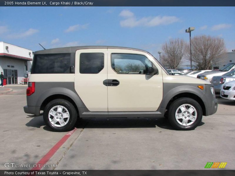 Cargo Khaki / Black/Gray 2005 Honda Element LX