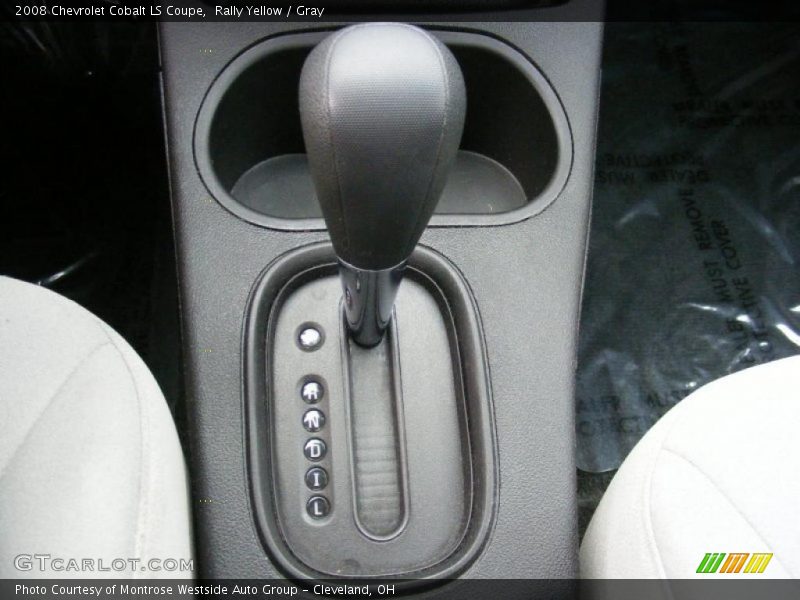 Rally Yellow / Gray 2008 Chevrolet Cobalt LS Coupe