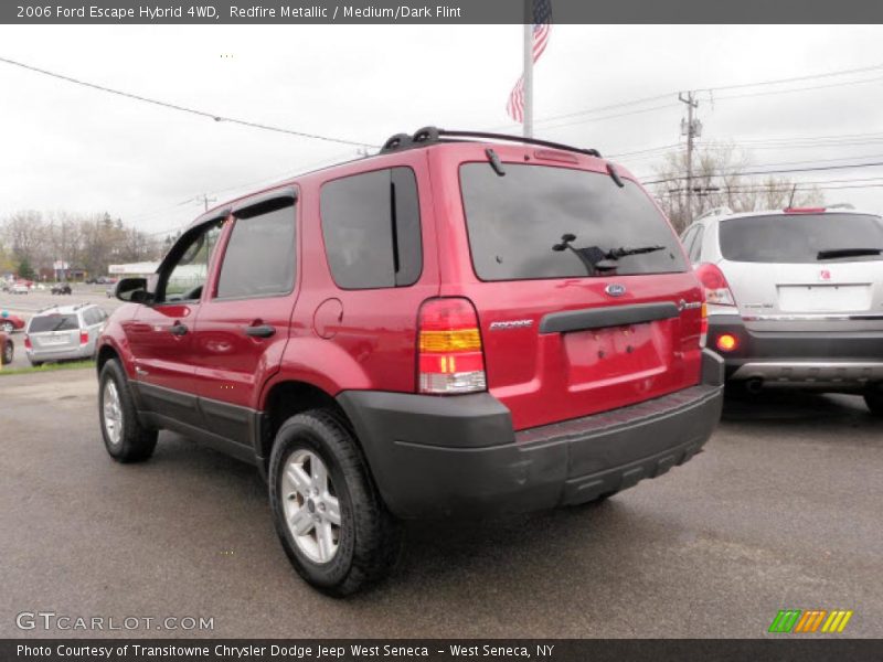 Redfire Metallic / Medium/Dark Flint 2006 Ford Escape Hybrid 4WD