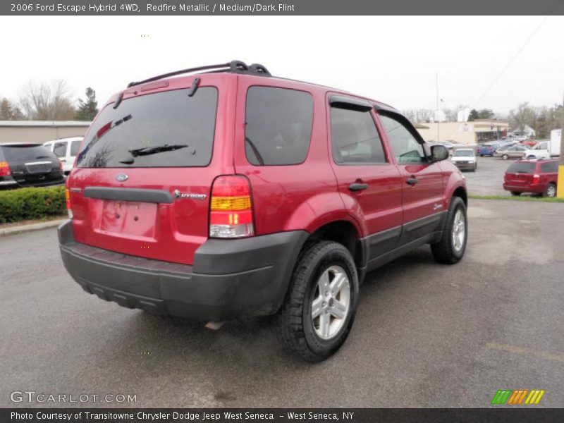 Redfire Metallic / Medium/Dark Flint 2006 Ford Escape Hybrid 4WD