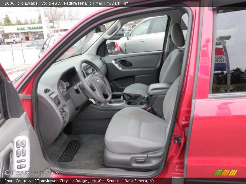 Redfire Metallic / Medium/Dark Flint 2006 Ford Escape Hybrid 4WD