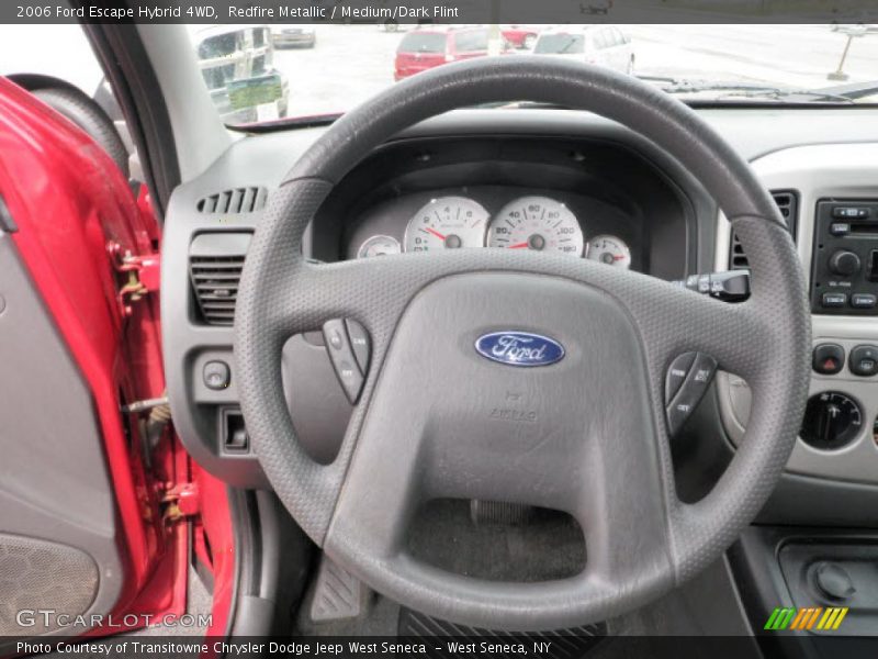Redfire Metallic / Medium/Dark Flint 2006 Ford Escape Hybrid 4WD