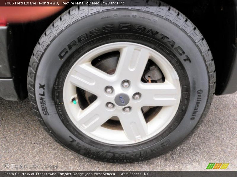 Redfire Metallic / Medium/Dark Flint 2006 Ford Escape Hybrid 4WD