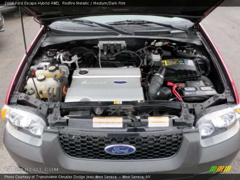 Redfire Metallic / Medium/Dark Flint 2006 Ford Escape Hybrid 4WD