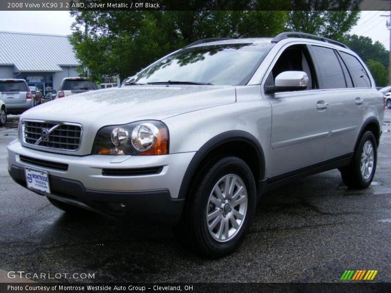 Silver Metallic / Off Black 2008 Volvo XC90 3.2 AWD
