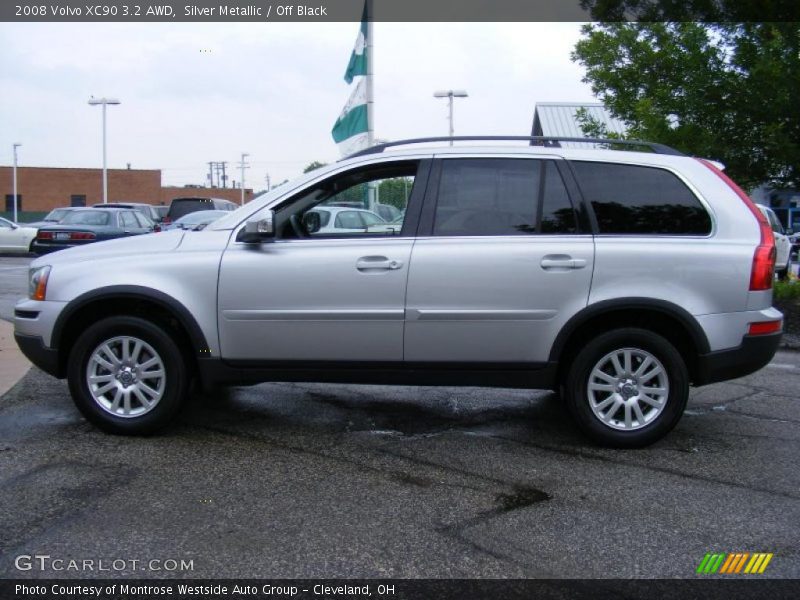 Silver Metallic / Off Black 2008 Volvo XC90 3.2 AWD