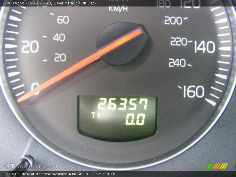 Silver Metallic / Off Black 2008 Volvo XC90 3.2 AWD