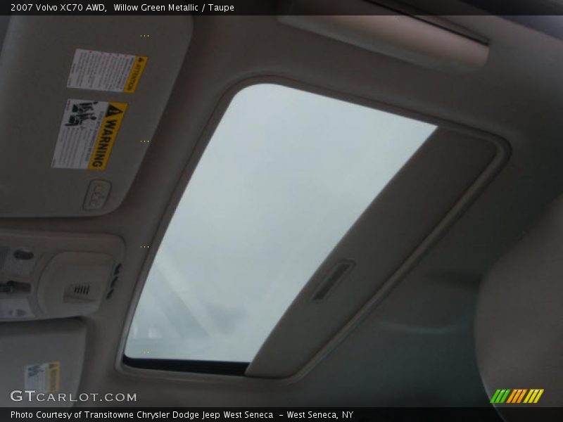 Willow Green Metallic / Taupe 2007 Volvo XC70 AWD